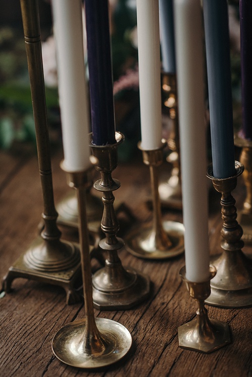 Gorgeous fine art bridal styled shoot at the Virginia House with planning by Maggie Richard Designs, photography by Alex C. Tenser and specialty and vintage rentals by Paisley & Jade.