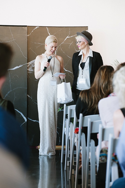 Modern & Industrial Wedding style at the Bon Secours Washington Redskins Training camp for The Wedding Crashers Tour in Richmond, Va with specialty rental items by Paisley & Jade 