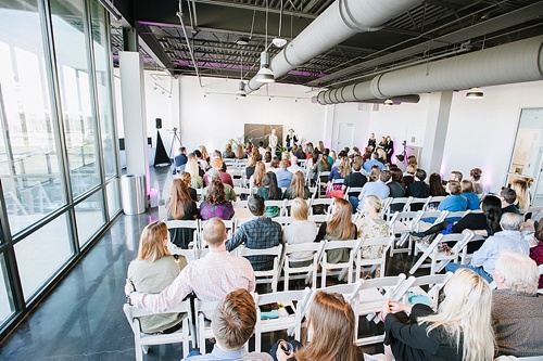 Modern & Industrial Wedding style at the Bon Secours Washington Redskins Training camp for The Wedding Crashers Tour in Richmond, Va with specialty rental items by Paisley & Jade 