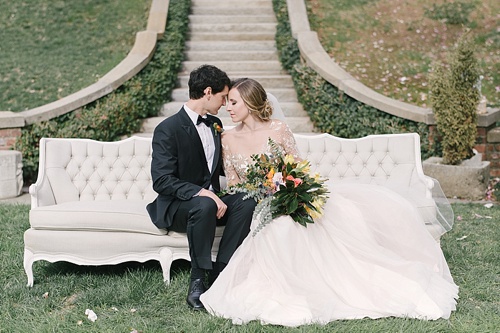 Gorgeous Spring styled shoot a The Virginia House in Richmond planned by Blush Events with images by Sarah Street Photography and specialty and vintage rentals by Paisley & Jade 