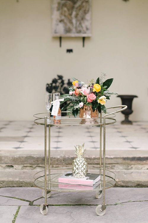 Gorgeous Spring styled shoot a The Virginia House in Richmond planned by Blush Events with images by Sarah Street Photography and specialty and vintage rentals by Paisley & Jade 