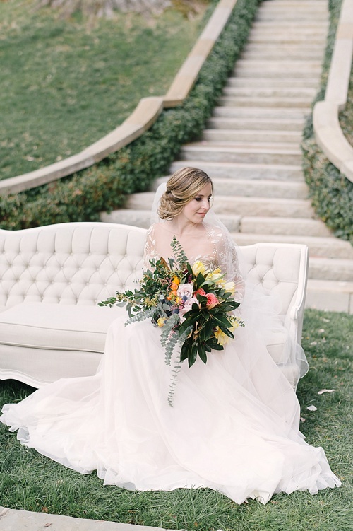 Gorgeous Spring styled shoot a The Virginia House in Richmond planned by Blush Events with images by Sarah Street Photography and specialty and vintage rentals by Paisley & Jade 