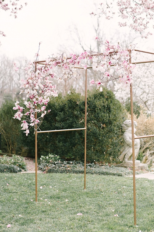 Gorgeous Spring styled shoot a The Virginia House in Richmond planned by Blush Events with images by Sarah Street Photography and specialty and vintage rentals by Paisley & Jade 