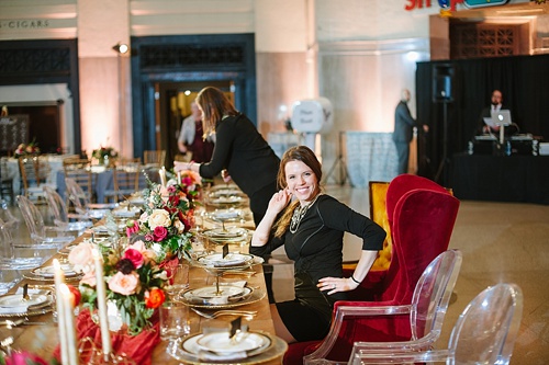 Whimsical and eclectic wedding at the Science Museum of Virginia captured by Jessica Maida Photography with specialty rentals by Paisley & Jade 