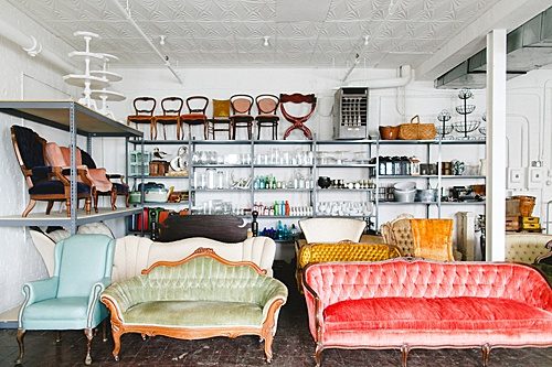 Stephanie Yonce Photography stopped by our new home at Highpoint & Moore and snapped some photos of our vintage and specialty rental inventory!