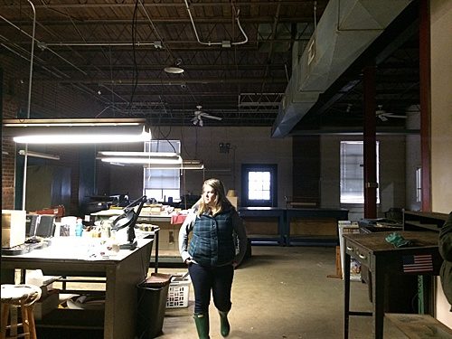 Paisley & Jade bought the warehouse behind their showroom and this gave P&J room to grow!