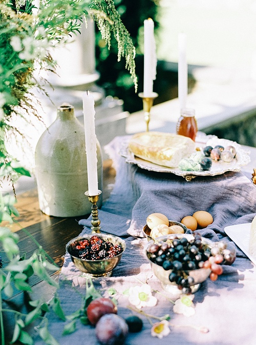 Romantic and Moody Styled Shoot at Dover Hall in Virginia with Specialty Rental Items by Paisley & Jade