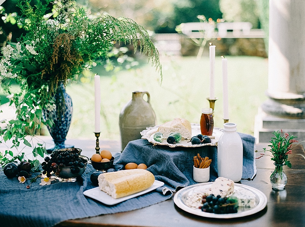 Romantic and Moody Styled Shoot at Dover Hall in Virginia with Specialty Rental Items by Paisley & Jade