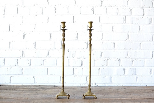 Gold and Brass Smallwares Collection perfect for weddings and events available for rent by Paisley and Jade 