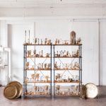 Gold and Brass Smallwares Collection perfect for weddings and events available for rent by Paisley and Jade