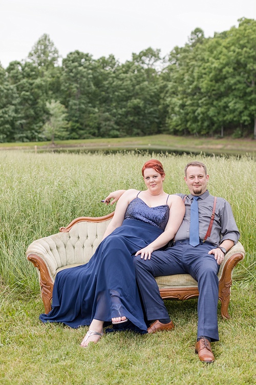 Americana and rustic outdoor wedding with specialty and vintage rentals by Paisley & Jade