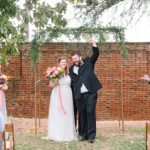 Colorful and cheerful outdoor wedding with specialty and vintage rentals by Paisley & Jade