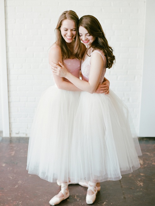 Gorgeous ballerina photo shoot by Abby Grace Photography with space and prop rentals by Paisley & Jade