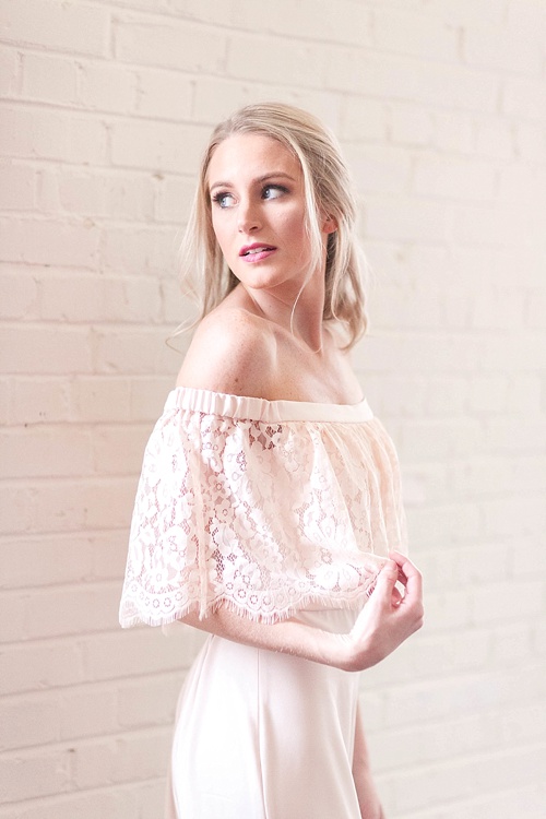 Tropical and white wedding styled shoot and photography workshop with showroom and specialty rentals by Paisley & Jade