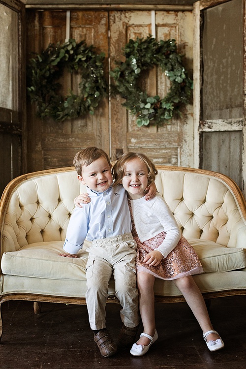 Holiday photo inspiration with props and rentals provide by Paisley & Jade