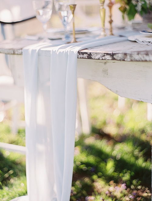 Italian inspired rustic and romantic winery wedding styled shoot with vintage rentals by Paisley & Jade