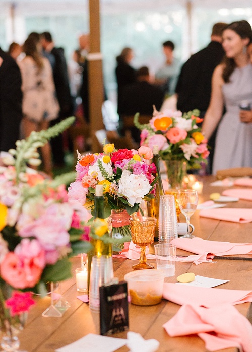 Colorful and charming outdoor wedding with specialty and vintage rentals by Paisley & Jade 