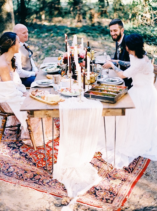 Romantic Fall Wooden Styled Shoot with vintage and specialty rentals by Paisley & Jade