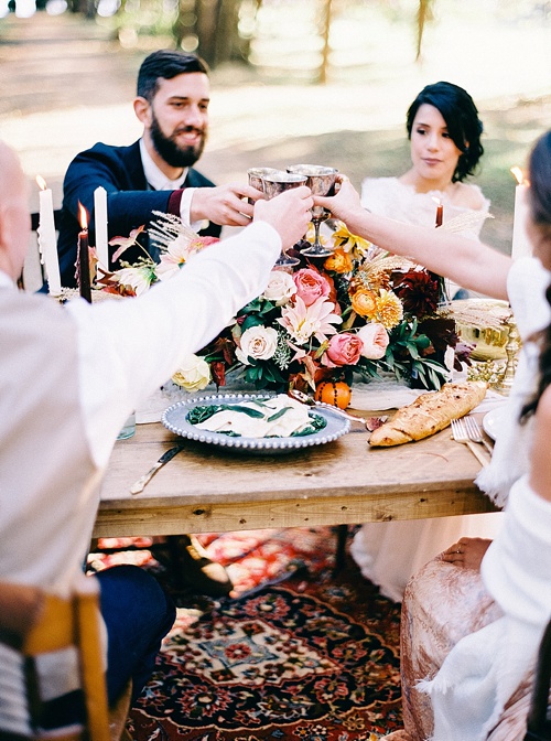 Romantic Fall Wooden Styled Shoot with vintage and specialty rentals by Paisley & Jade