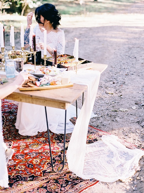 Romantic Fall Wooden Styled Shoot with vintage and specialty rentals by Paisley & Jade