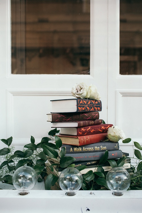 Moody and romantic literary inspired wedding in Charlottesville with specialty and vintage rentals by Paisley & Jade