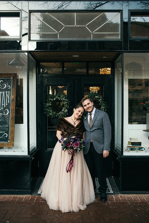 Moody and romantic literary inspired wedding in Charlottesville with specialty and vintage rentals by Paisley & Jade
