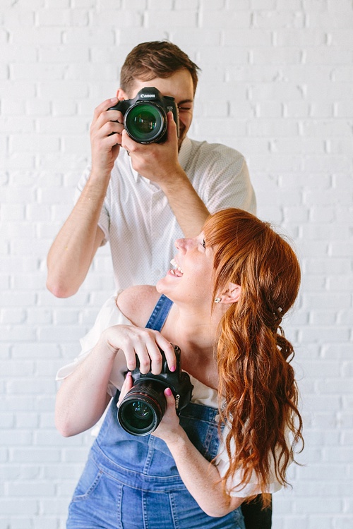 Bri & Wes Photography Branding Shoot with space and specialty rentals by Paisley & Jade 