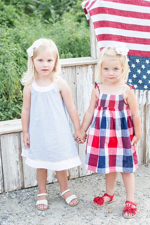 Fun and festive 4th of July Kids Photoshoot with specialty and vintage prop rentals by Paisley & Jade