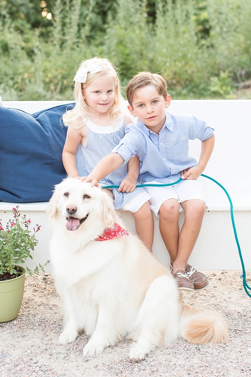 Fun and festive 4th of July Kids Photoshoot with specialty and vintage prop rentals by Paisley & Jade