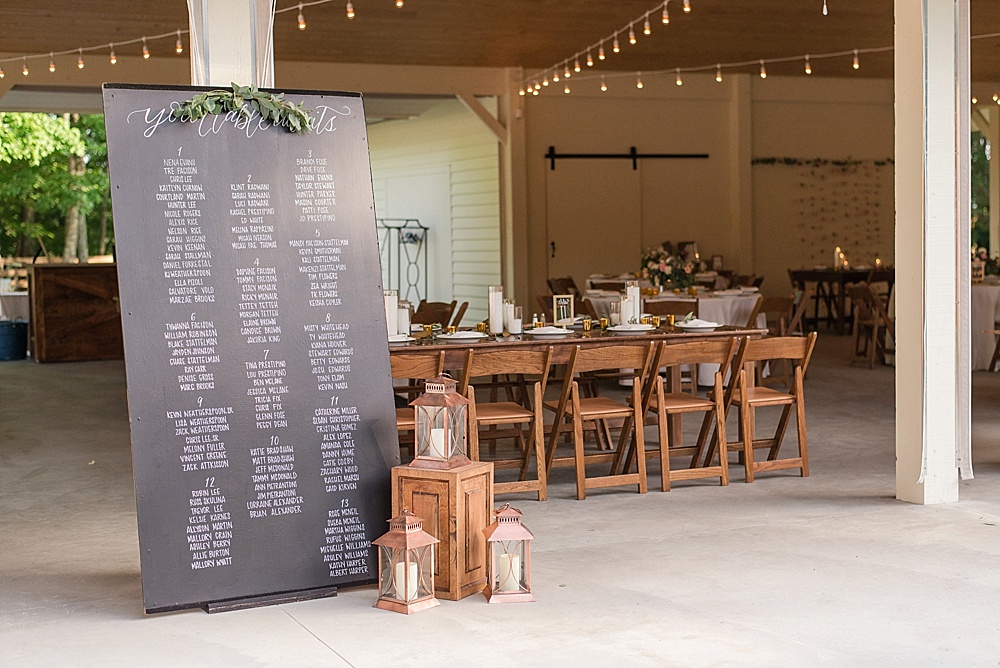 Creative custom hand-lettering for weddings and events by Paisley an Jade