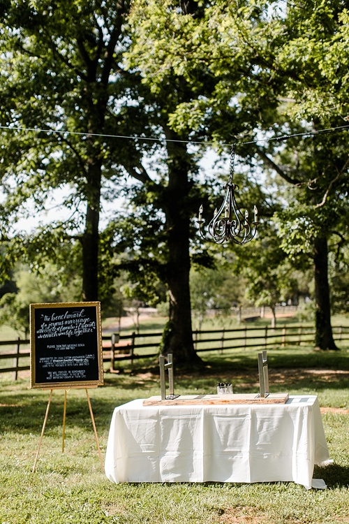 Rustic chic wedding at Deep Run Hunt Club in Virginia with specialty and vintage rentals by Paisley & Jade 