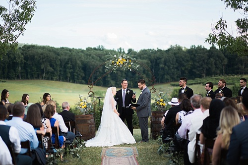 Stunning summer wedding at The Market at Grelen with specialty and vintage rentals by Paisley and Jade 