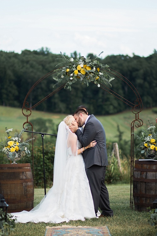 Stunning summer wedding at The Market at Grelen with specialty and vintage rentals by Paisley and Jade 