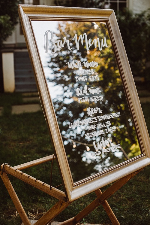 Charming outdoor vineyard wedding in Charlottesville with specialty and vintage rentals provided by Paisley & Jade 