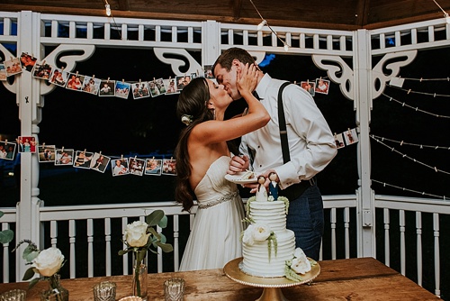 Charming outdoor vineyard wedding in Charlottesville with specialty and vintage rentals provided by Paisley & Jade 