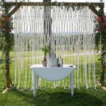 Beautiful boho-chic wedding at Mount Ida Farm in Charlottesville with specialty and vintage rentals by Paisley & Jade