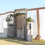 Rustic chic wedding in Suffolk, Virginia with specialty and vintage rentals by Paisley & Jade