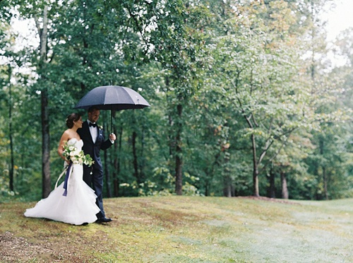 Elegant outdoor wedding in Virginia with specialty and vintage rentals provided by Paisley & Jade 