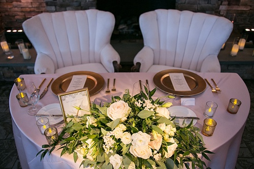 Gorgeous Spring Wedding at The Boathouse at Sunday Park with specialty and vintage rentals by Paisley and Jade 