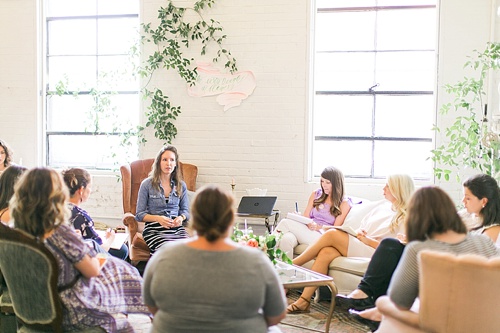 The School of Styling workshop at Highpoint & Moore in Richmond Virginia with rentals and space provided by Paisley & Jade 