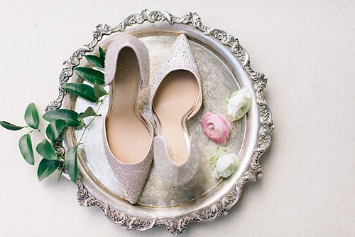 Romantic and elegant wedding inspiration at Seven Springs Farm in Virginia with specialty and vintage rentals by Paisley & Jade