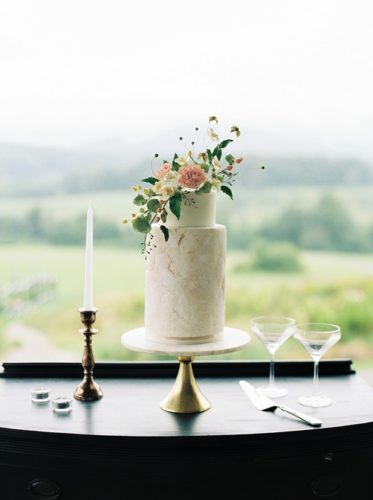 Romantic and elegant wedding inspirations styled shoot at Pippin Hill Vineyards with vintage and specialty rentals by Paisley & Jade