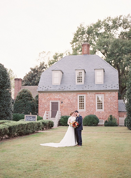 Beautiful Fall wedding at Seven Springs Farm with Star Wars inspiration and specialty and vintage rentals by Paisley & Jade 