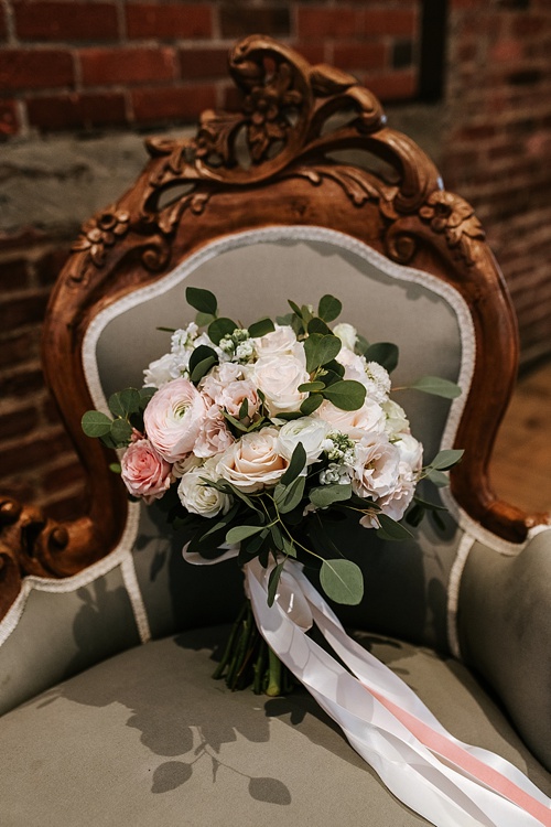 Swanky and industrial wedding inspiration shoot in Baltimore with specialty and vintage rentals by Paisley and Jade 