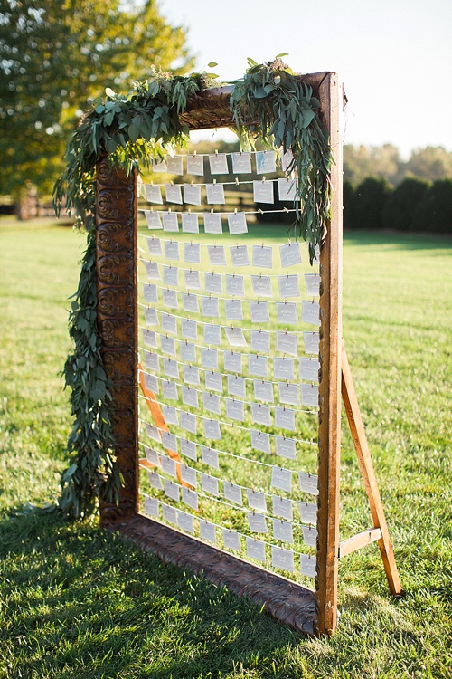 Gorgeous outdoor wedding in the Blue Ridge Mountains with specialty vintage rentals by Paisley and Jade 