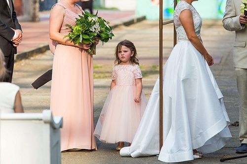 Fun urban chic wedding in Richmond with specialty and vintage rentals by Paisley and Jade