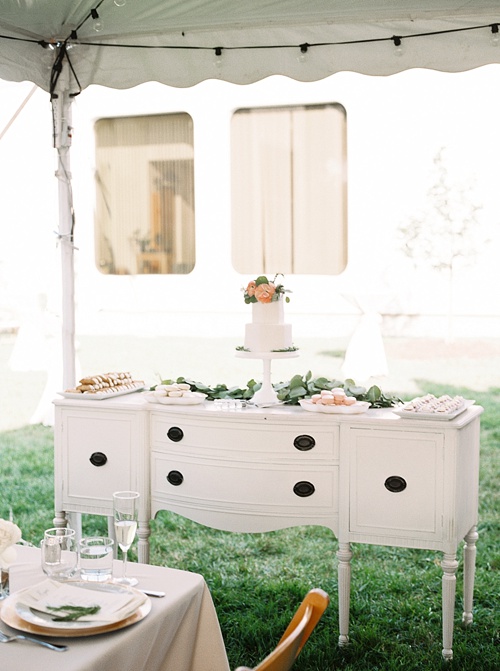 Wonderful white and pastel wedding in Richmond with specialty and vintage rentals by Paisley and Jade 