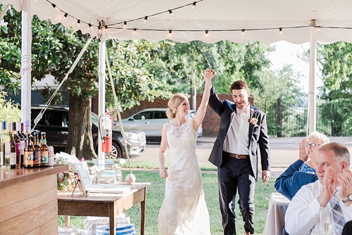 Wonderful white and pastel wedding in Richmond with specialty and vintage rentals by Paisley and Jade