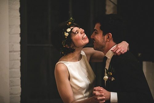 Chic city wedding reception in Richmond, Virginia with specialty and vintage rentals by Paisley and Jade