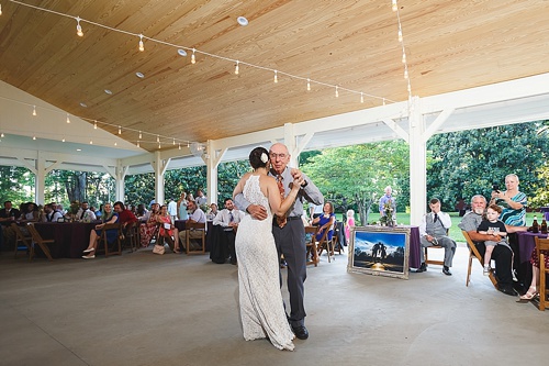 Causal and colorful garden wedding at Seven Springs Farm in Virginia with specialty and vintage rentals by Paisley and Jade 